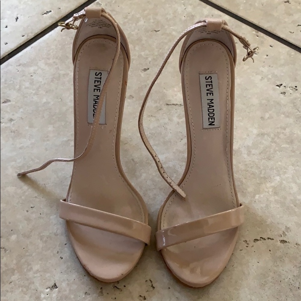 Steve Madden ankle strap heels